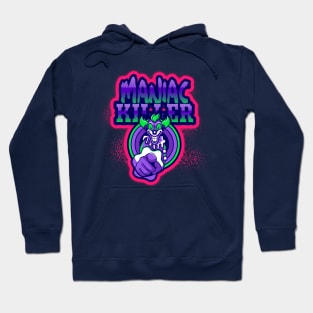 Clown Maniac Killer Gamer Hoodie